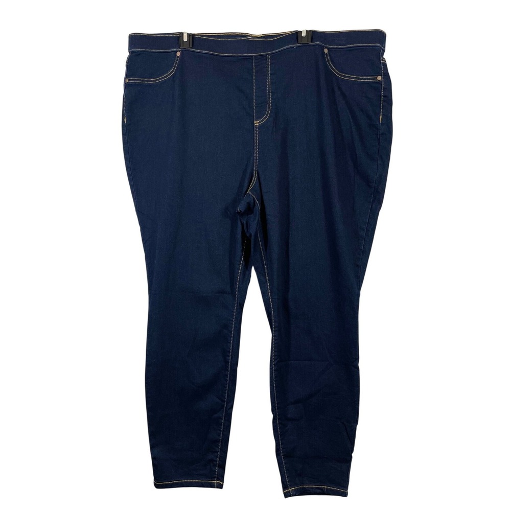 Simply Vera Wang Women Stretch 3X Legging‎ Jeans Dark Wash Stretch 3X